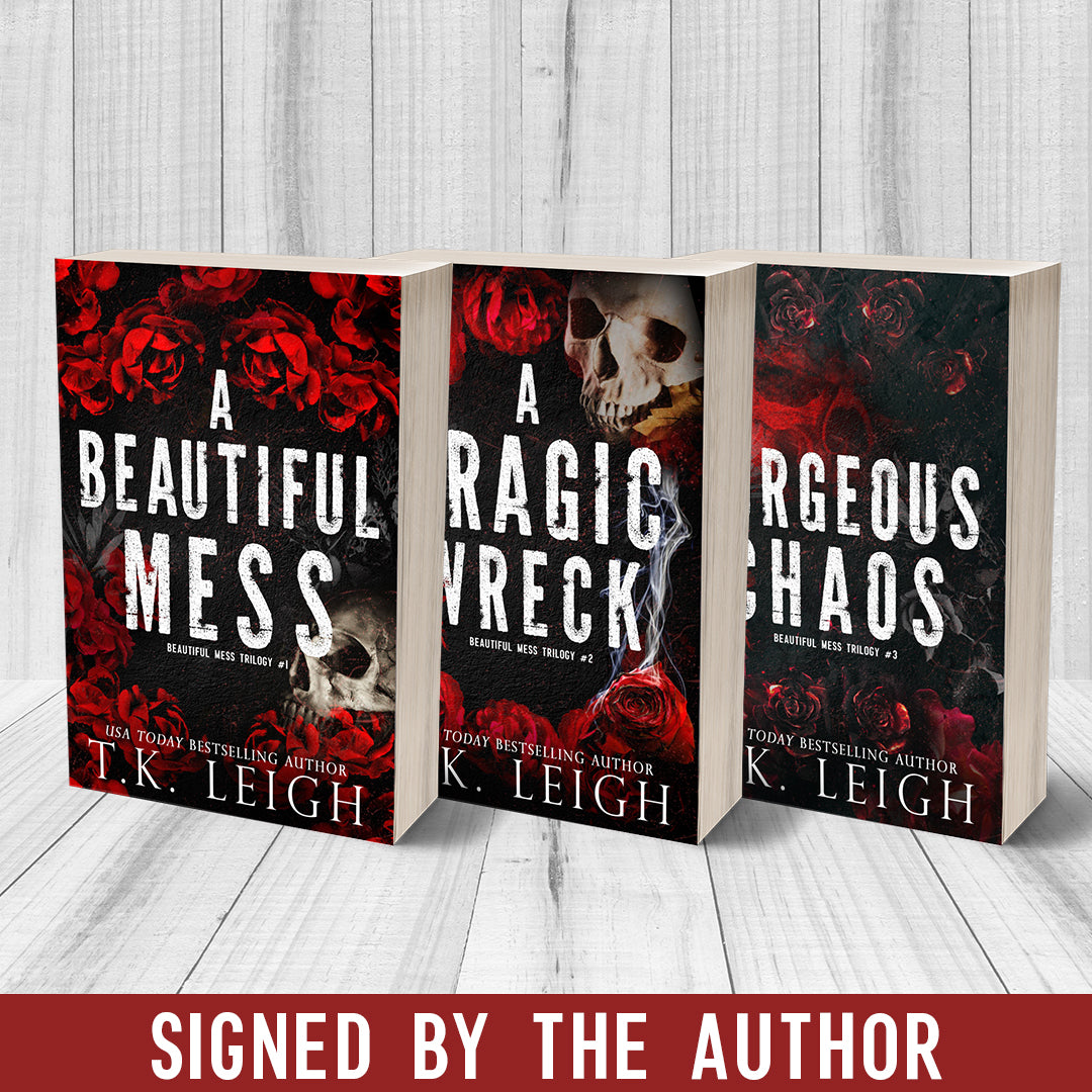 Beautiful Mess Trilogy Signed Discreet Paperbacks
