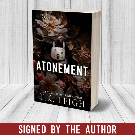Atonement Special Edition Signed Paperback