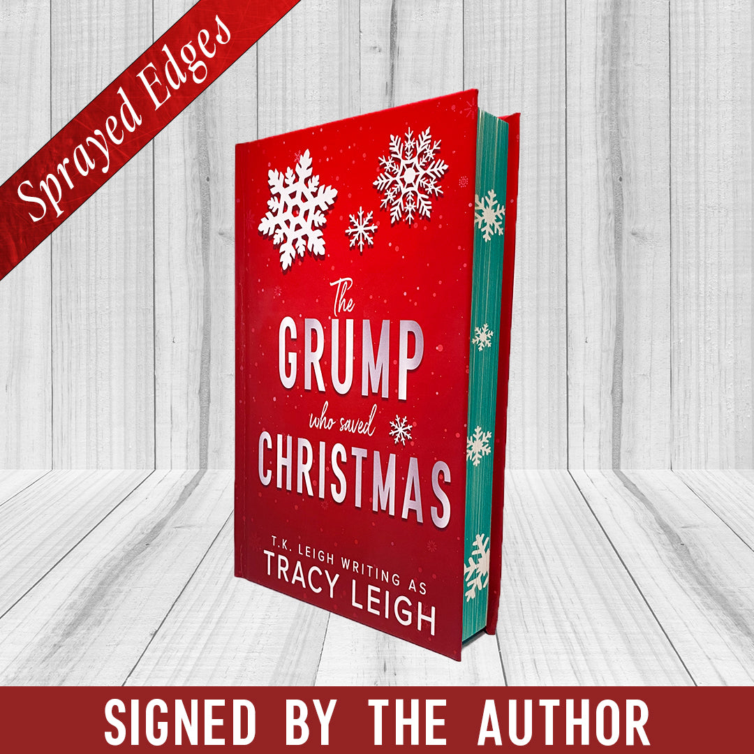 The Grump Who Saved Christmas Special Edition Hardcover with Sprayed Edges