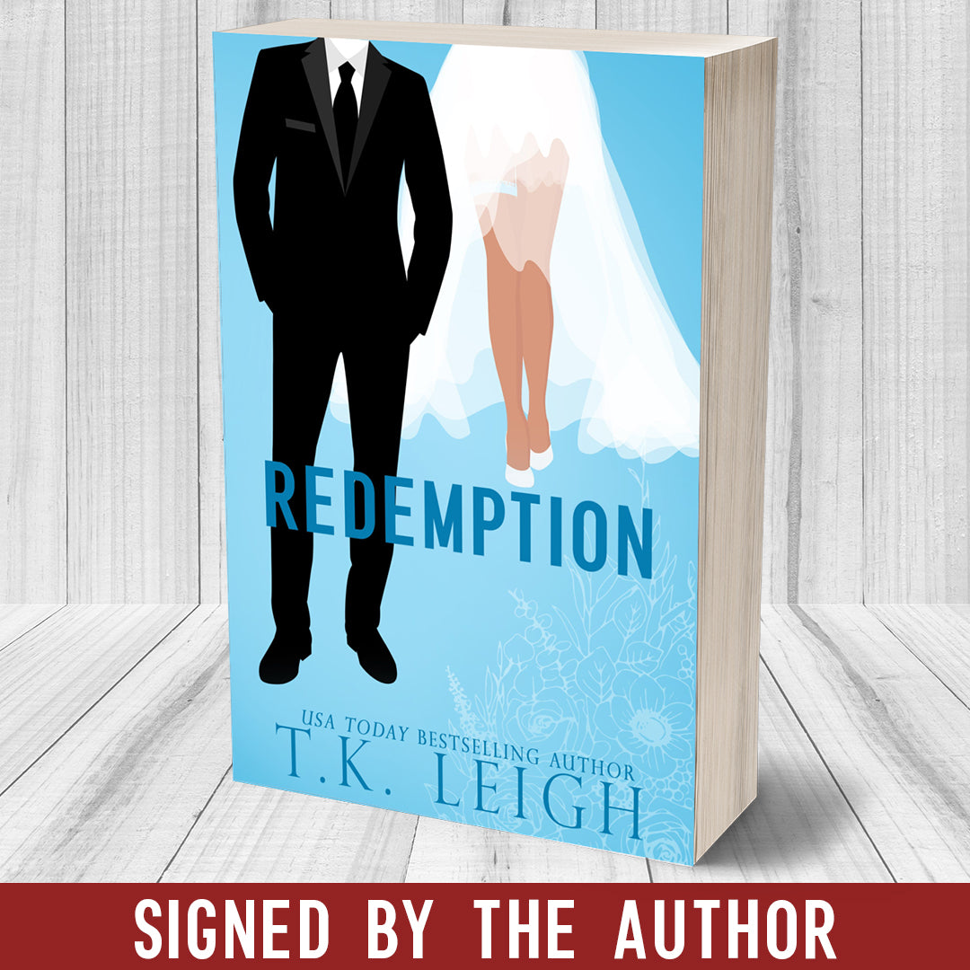 Redemption Signed Paperback - Alternate Cover