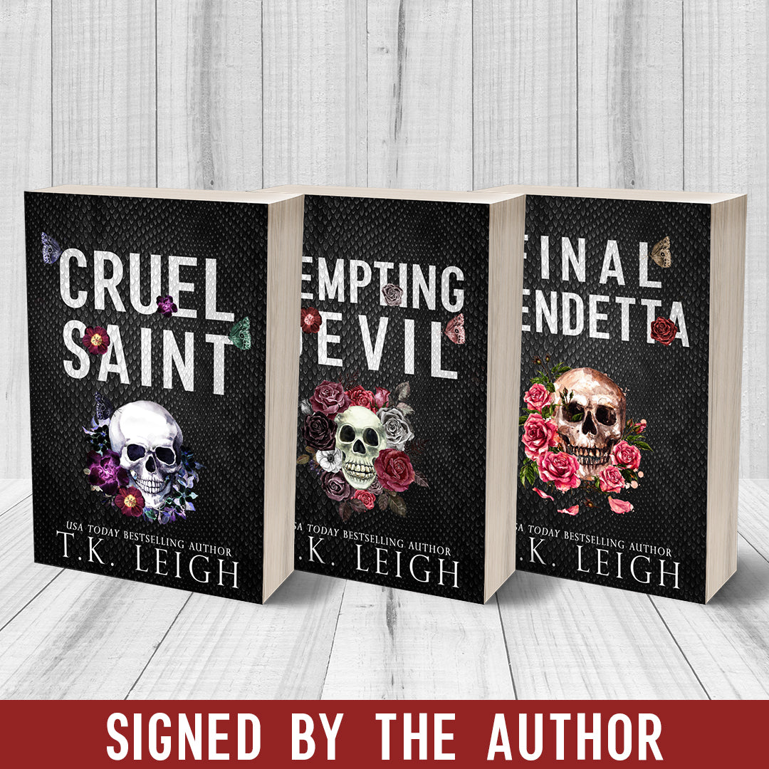 The Saint Trilogy Signed Paperback Bundle