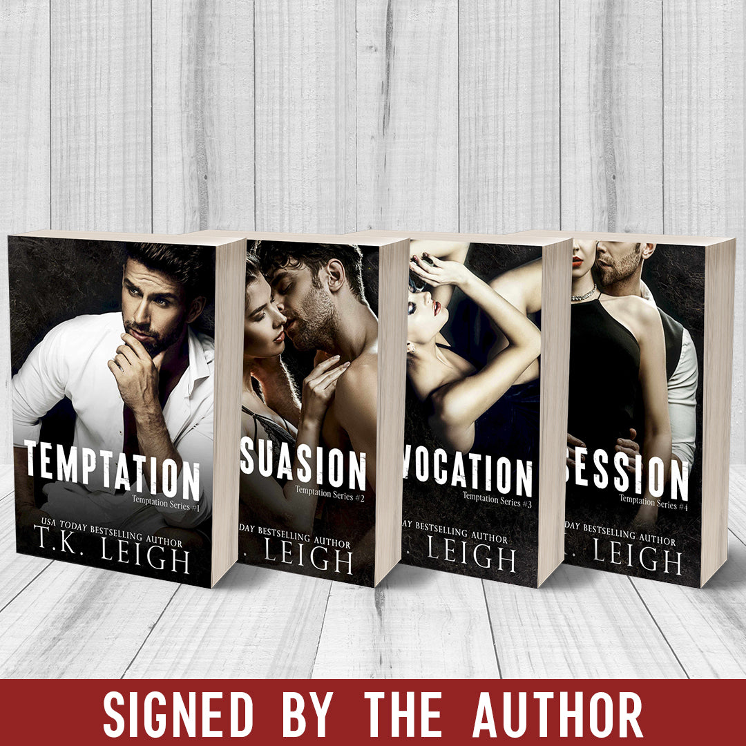 Temptation Series Signed Paperback Bundle