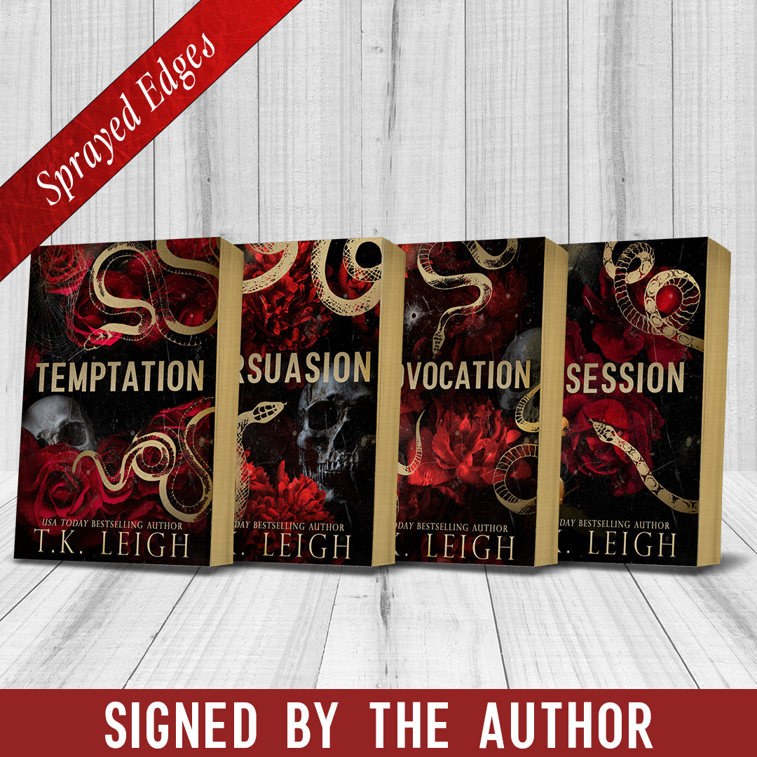 Temptation Series Signed Special Edition Paperback Bundle