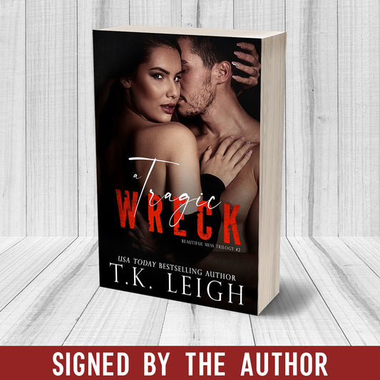 A Tragic Wreck Signed Paperback