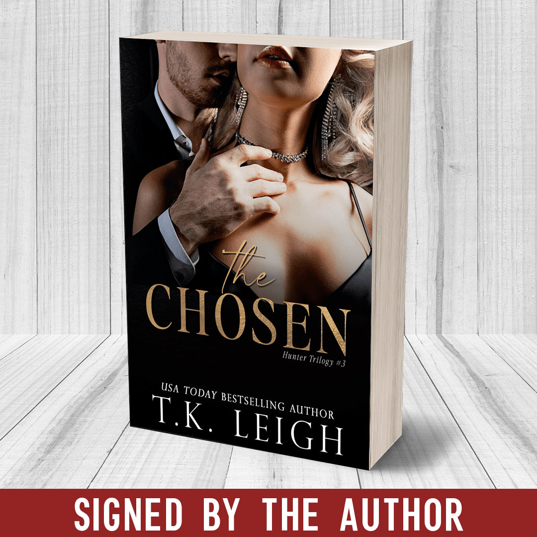 The Chosen Signed Paperback (Model Cover)