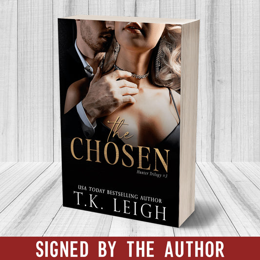 The Chosen Signed Paperback (Model Cover)