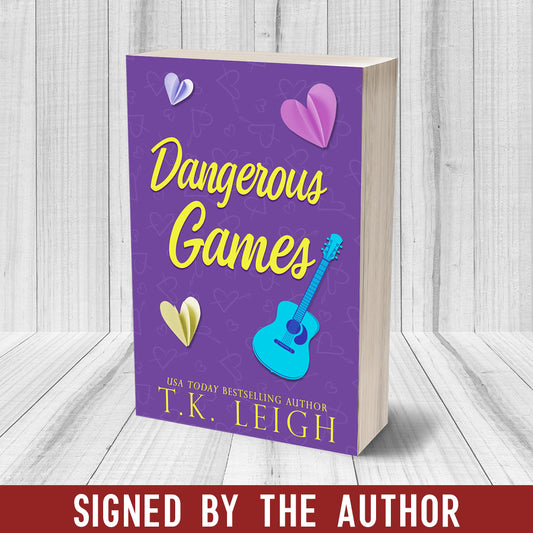 Dangerous Games Signed Discreet Paperback