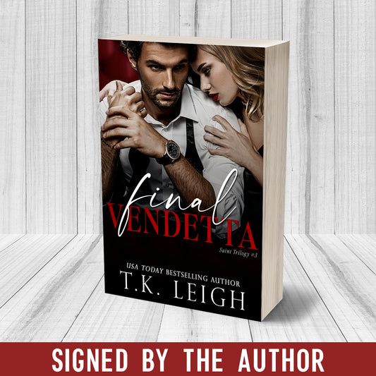 Final Vendetta Signed Model Paperback