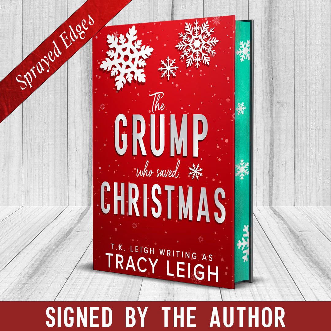 The Grump Who Saved Christmas Special Edition Hardcover with Sprayed Edges