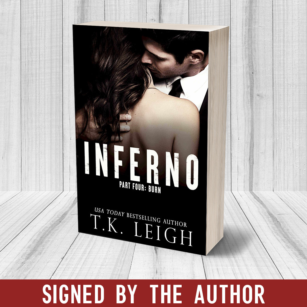 Inferno Part 4: Burn Signed Paperback