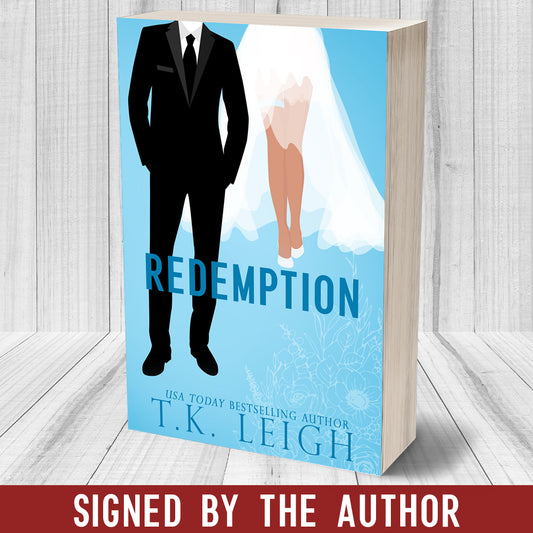 Redemption Signed Paperback - Alternate Cover