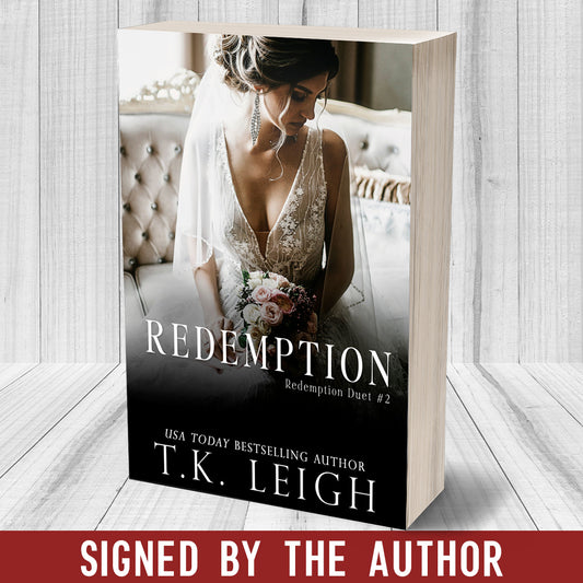 Redemption Signed Paperback