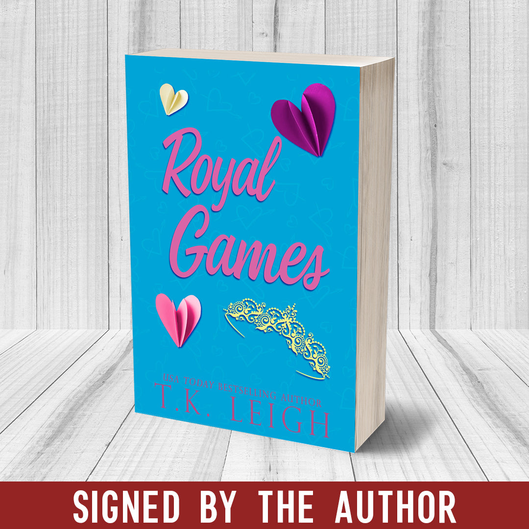 Royal Games Signed Discreet Paperback