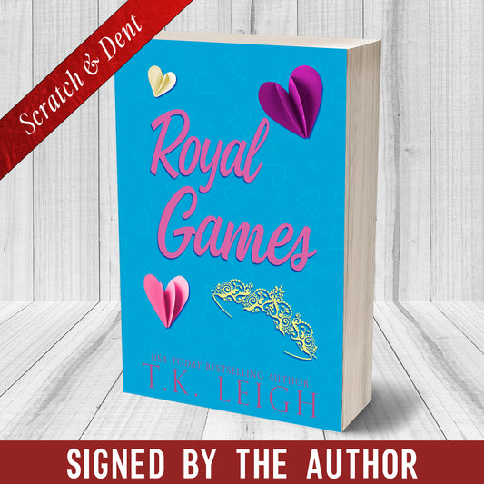 Royal Games Scratch & Dent Alternate Cover Signed Paperback