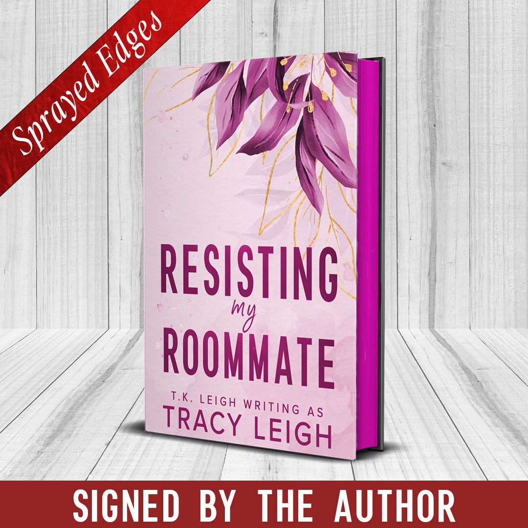 Resisting my Roommate Special Edition Signed Hardcover with Sprayed Edges