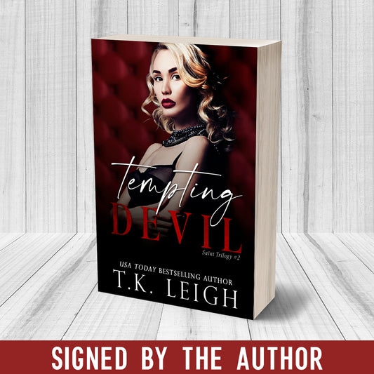 Tempting Devil Signed Model Paperback