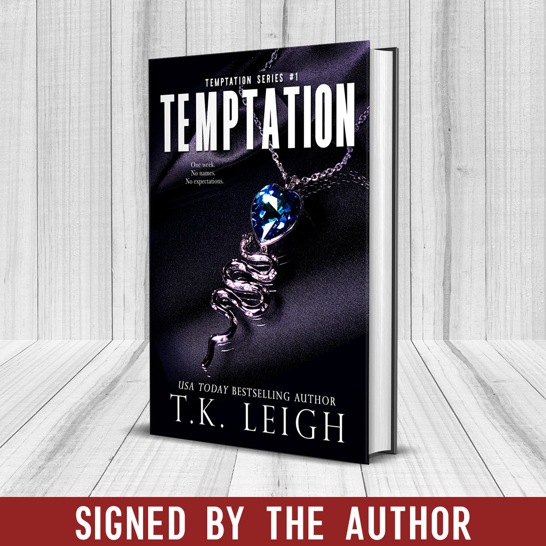 Temptation Signed Hardcover