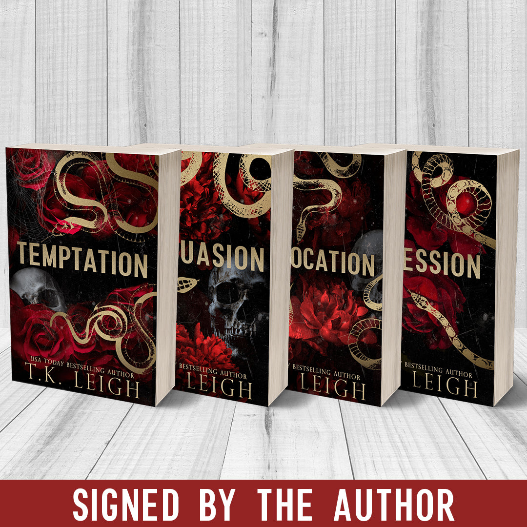 Temptation Series Signed Paperback Bundle (Discreet Cover Edition)