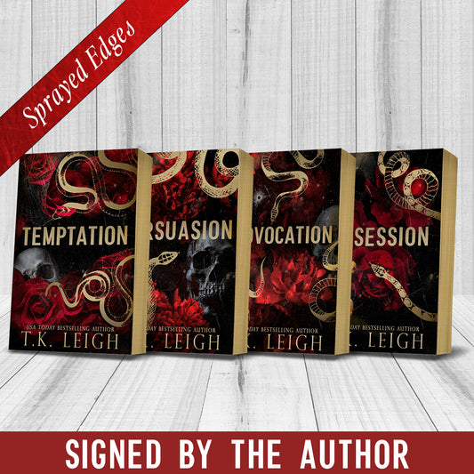 Temptation Series Signed Special Edition Paperback Bundle