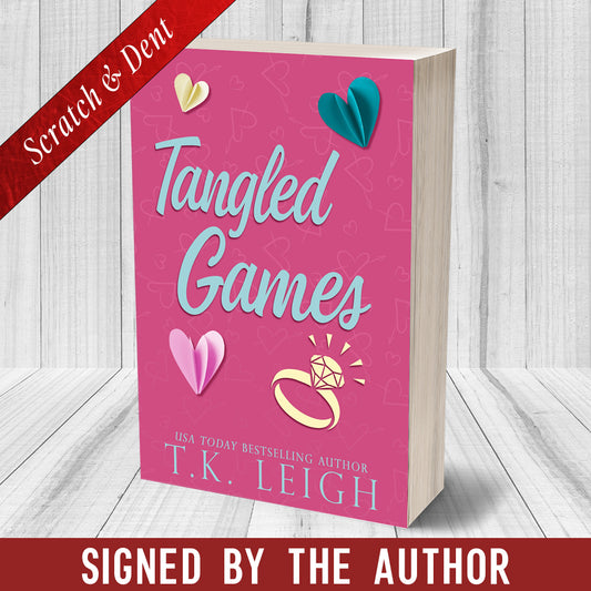 Tangled Games Scratch & Dent Signed Discreet Paperback