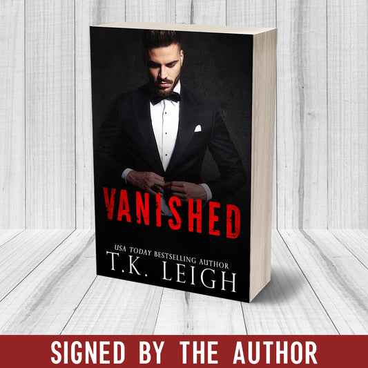 Vanished Signed Paperback